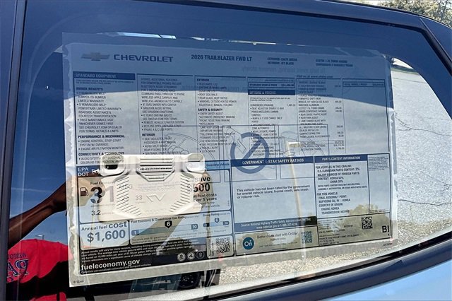 New 2026 Chevrolet TrailBlazer LT w/ Convenience Package image 14