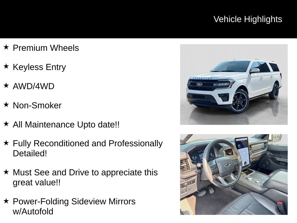 Certified 2024 Ford Expedition Max Limited AWD/4WD image 27