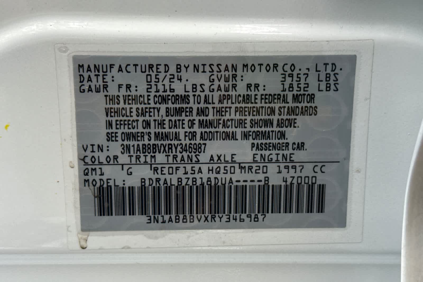Used 2024 Nissan Sentra S FWD image 27