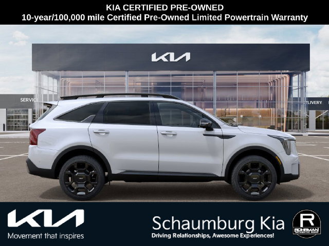 Certified 2025 Kia Sorento SX Prestige w/ Sage Leather Package AWD/4WD image 7