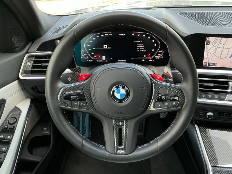 Used 2021 BMW M3 Competition w/ M Carbon Exterior Package RWD image 21