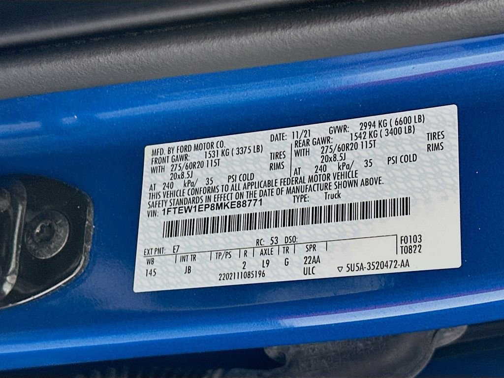 Used 2021 Ford F150 XL w/ STX Appearance Package image 30