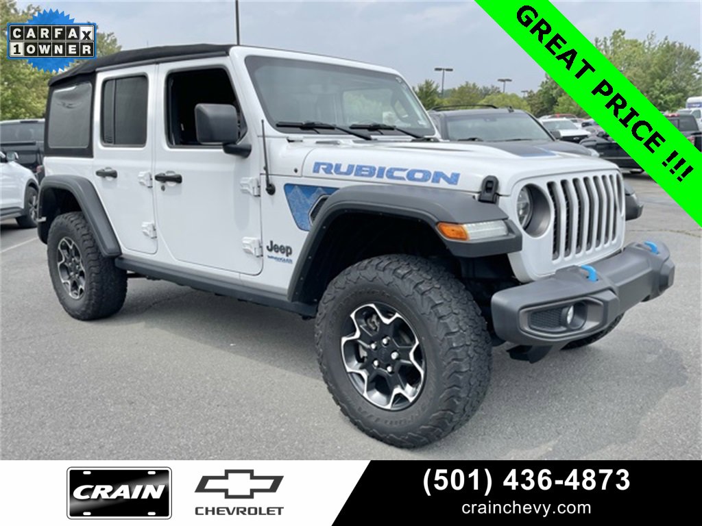 Used 2021 Jeep Wrangler Unlimited Rubicon 4xe w/ Cold Weather Group