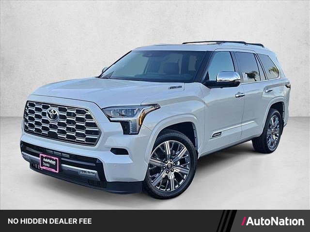New 2026 Toyota Sequoia Capstone w/ TRD Performance Package (TMS) AWD/4WD image 1