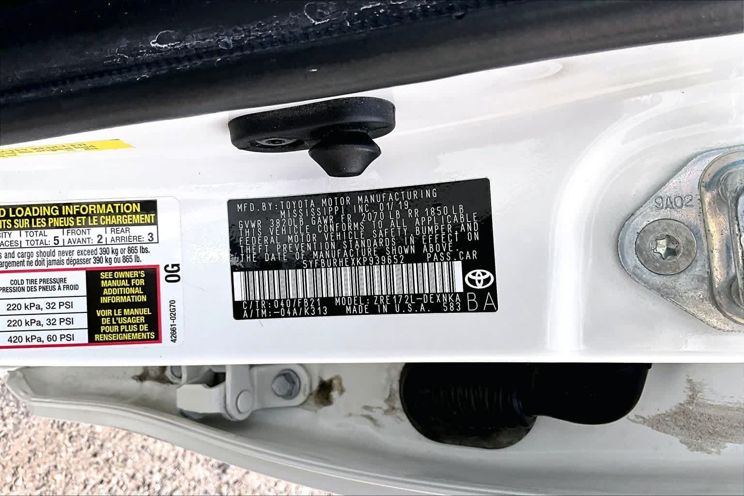 Used 2019 Toyota Corolla LE FWD image 34