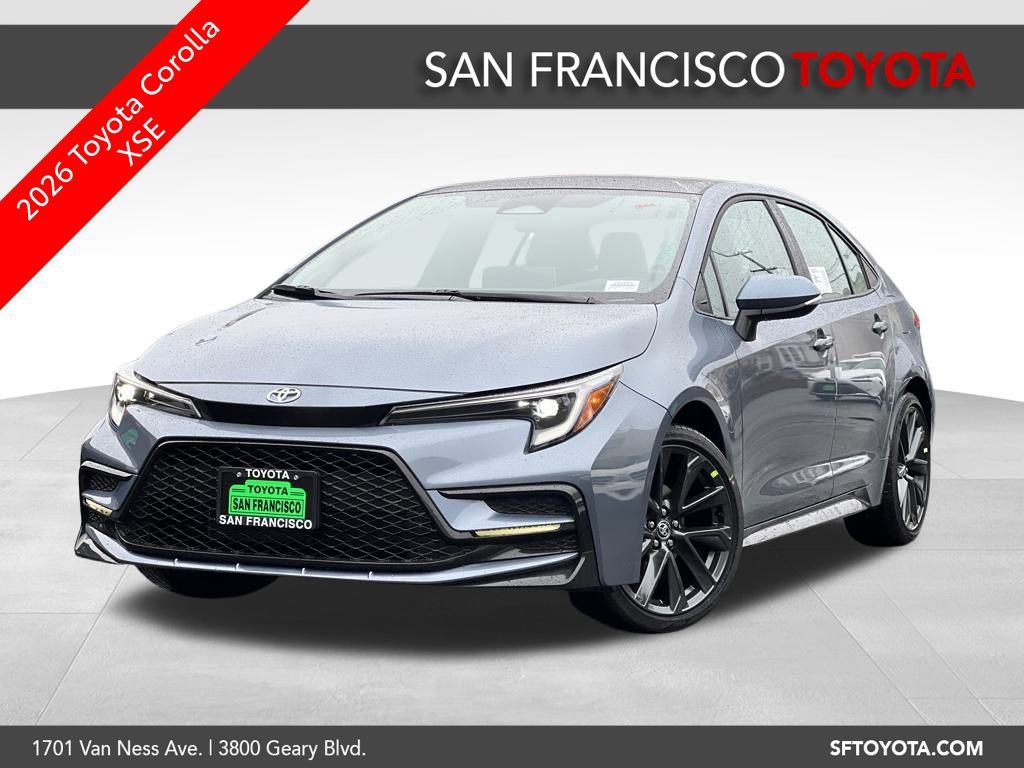 New 2026 Toyota Corolla XSE