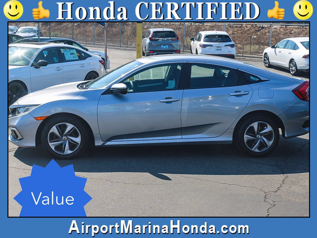 Certified 2019 Honda Civic LX image 3