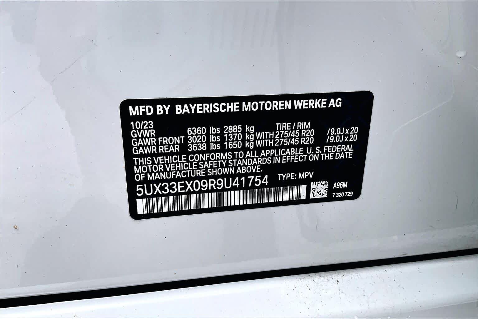 Used 2024 BMW X6 xDrive40i w/ Executive Package AWD/4WD image 34