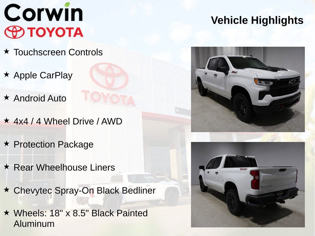 Used 2023 Chevrolet Silverado 1500 LT Trail Boss w/ Protection Package AWD/4WD image 11