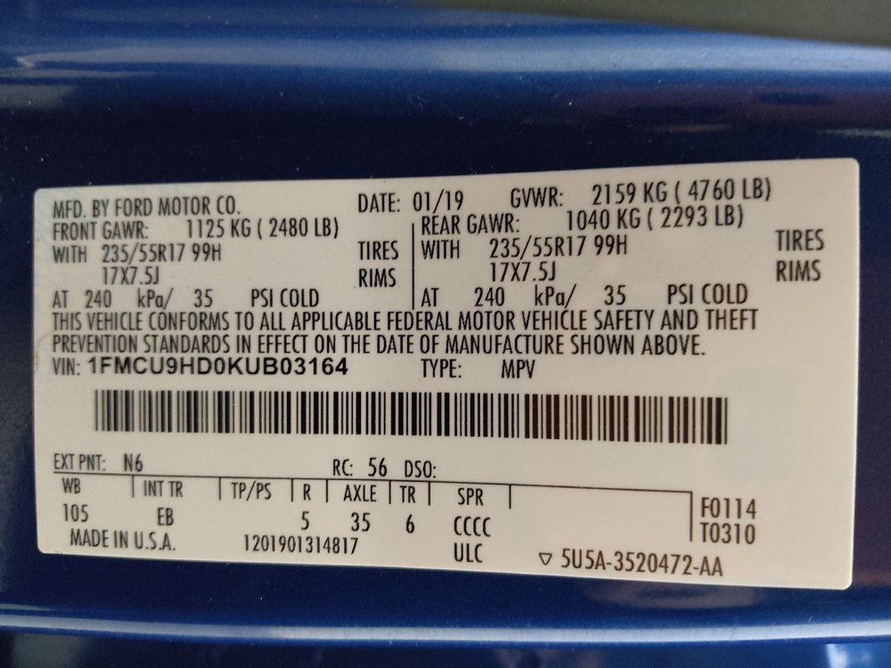 Used 2019 Ford Escape SEL image 33