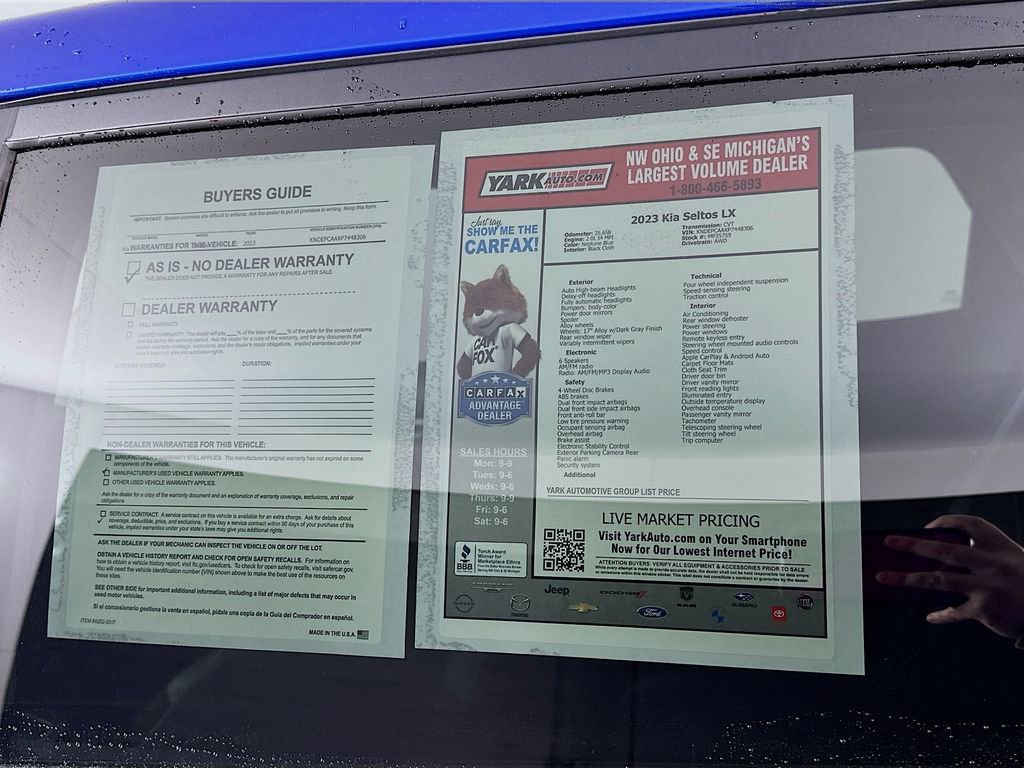 Used 2023 Kia Seltos LX image 13