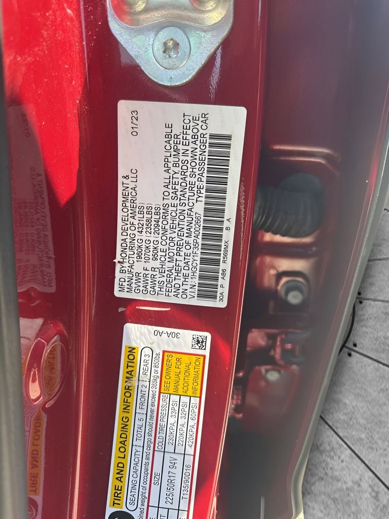 Used 2023 Honda Accord EX image 36