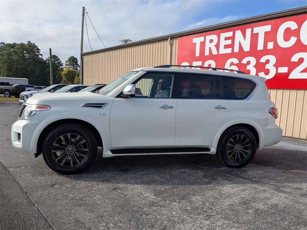 Used 2019 Nissan Armada Platinum w/ Captain's Chairs Package
