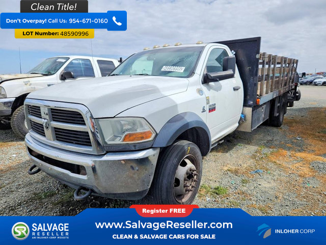 Used 2012 RAM 5500 2WD Regular Cab w/ Ambulance Prep Group image 1