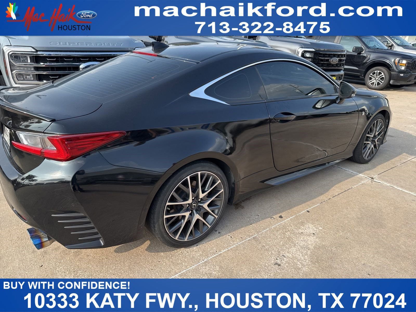 Used 2015 Lexus RC 350 w/ F Sport w/Summer Tires