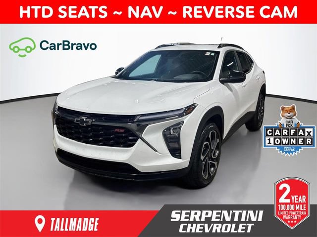 Certified 2024 Chevrolet Trax RS w/ Driver Confidence Package