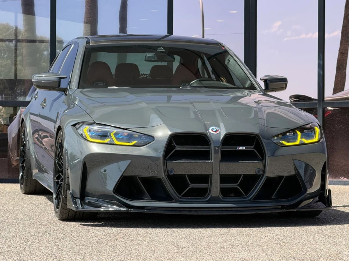 Used 2021 BMW M3 w/ Parking Assistance Package RWD image 19