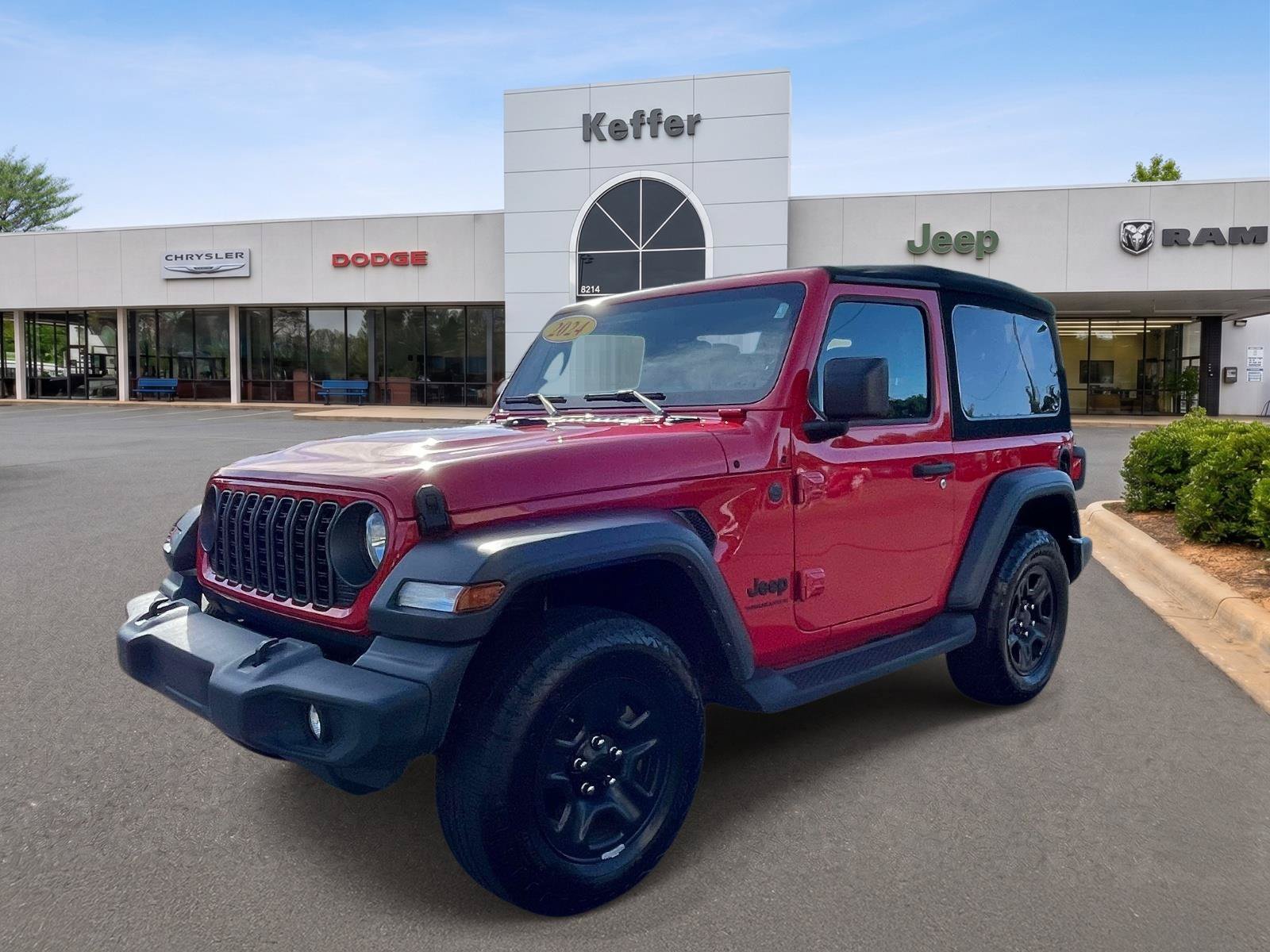 Certified 2024 Jeep Wrangler Sport AWD/4WD image 1