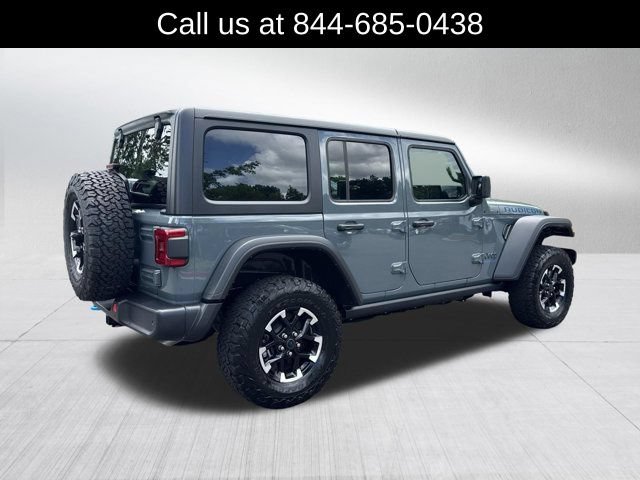 Certified 2025 Jeep Wrangler Unlimited Rubicon 4xe w/ Safety Group AWD/4WD image 5