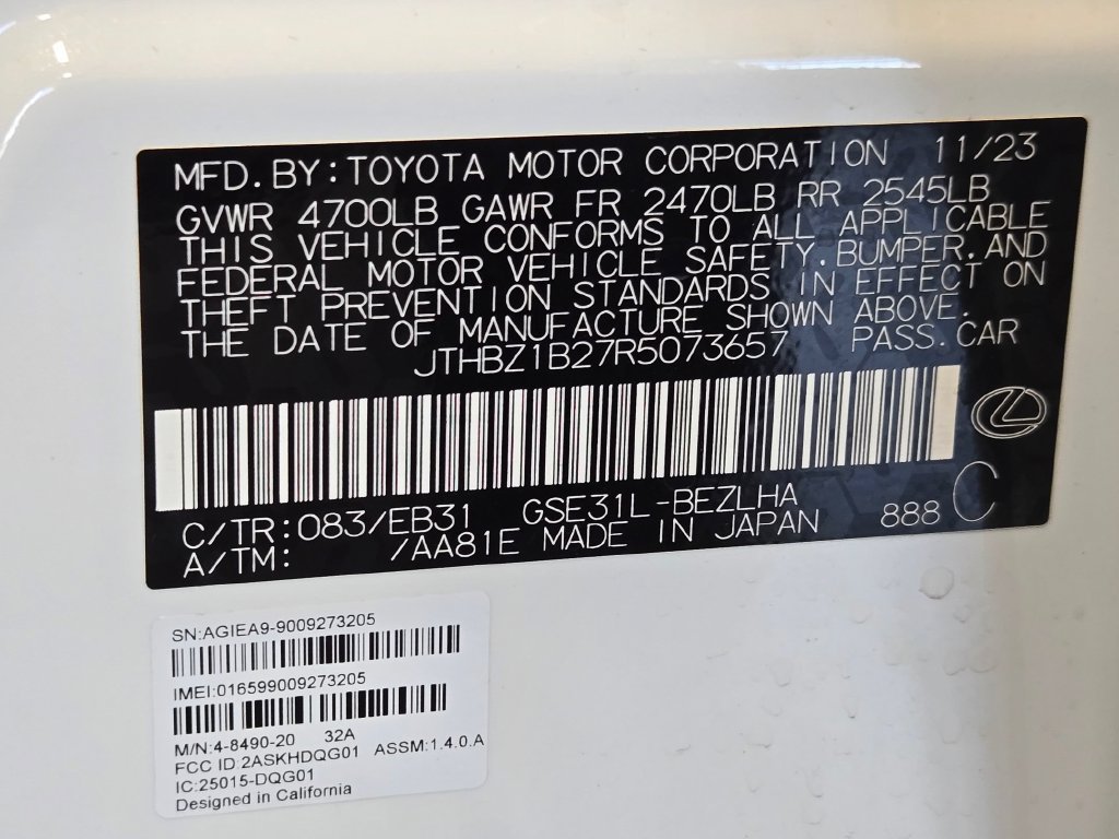 Used 2024 Lexus IS 350 F Sport RWD image 31