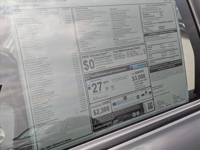New 2026 BMW X1 M35i w/ Technology Package AWD/4WD image 19