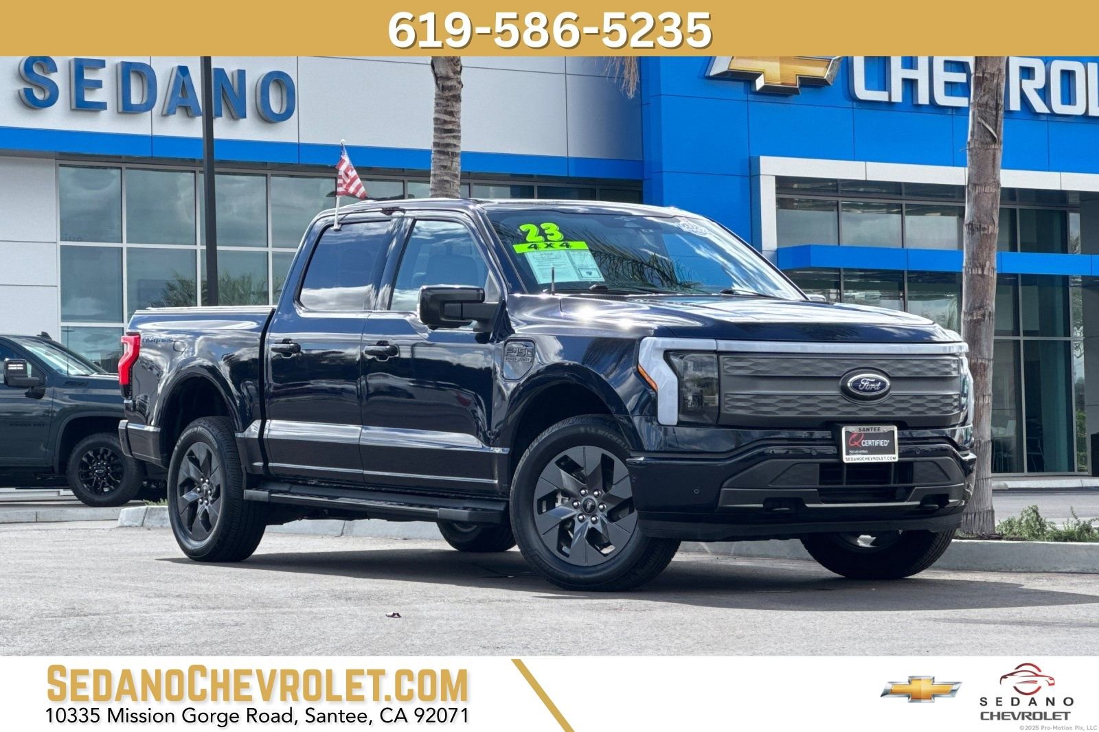 Used 2023 Ford F150 Lightning Lariat w/ Equipment Group 511A High image 1