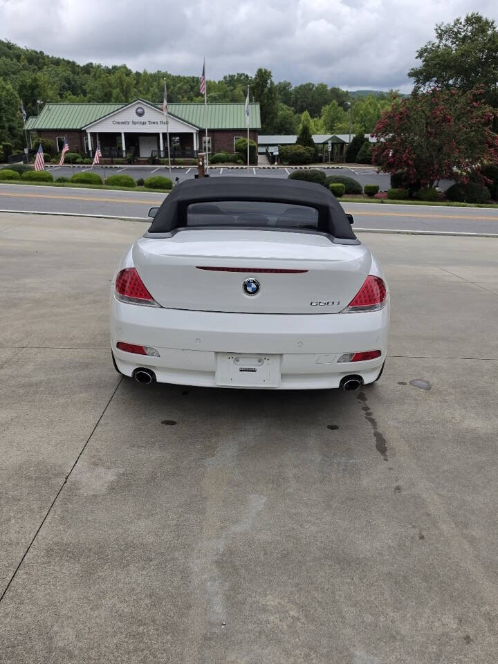 Used 2007 BMW 650i Convertible RWD image 21