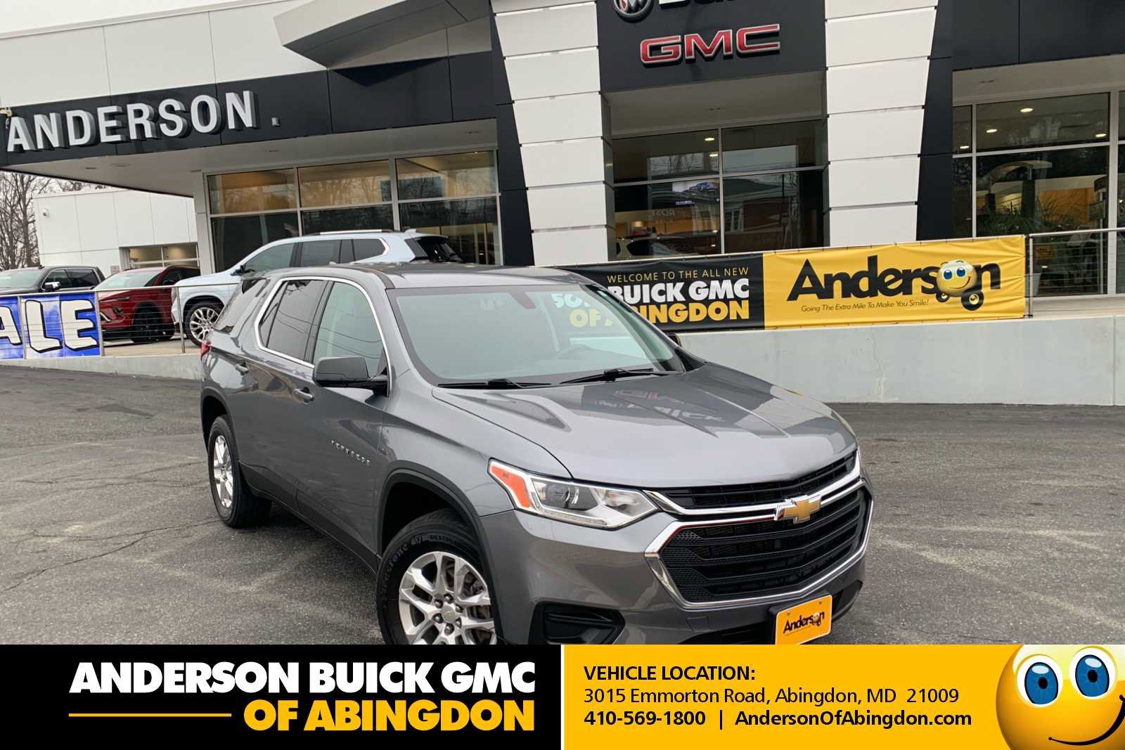 Used 2020 Chevrolet Traverse LS