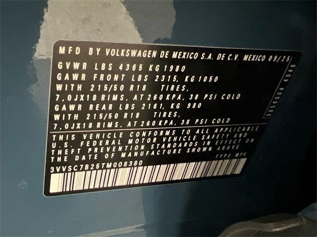 New 2026 Volkswagen Taos SE image 20