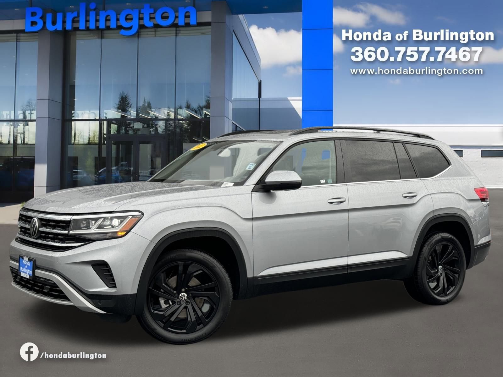 Used 2022 Volkswagen Atlas SE