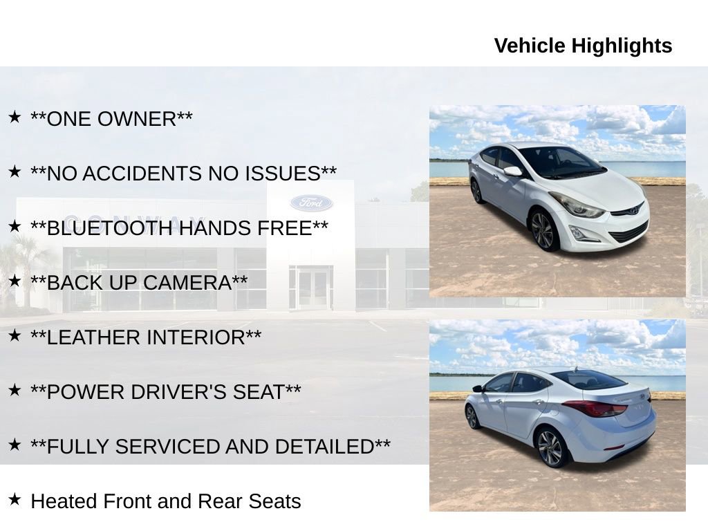 Used 2016 Hyundai Elantra Limited image 6