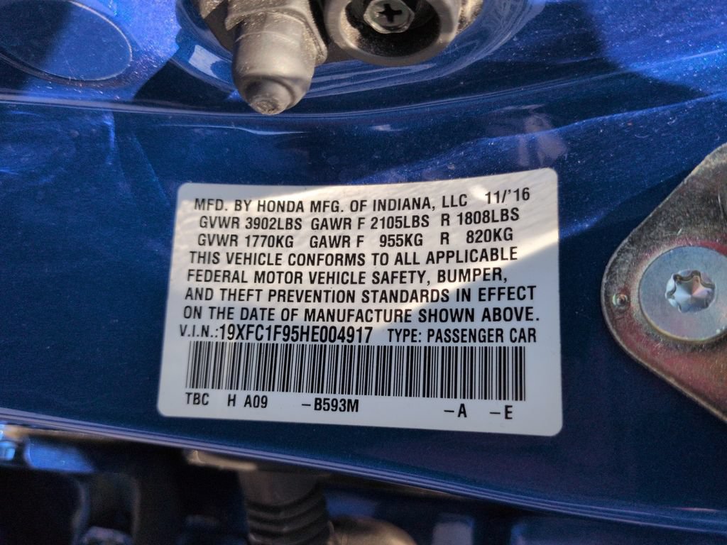 Used 2017 Honda Civic Touring image 35