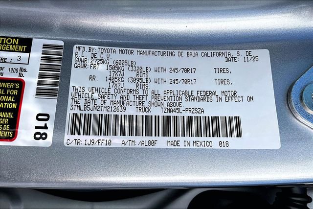 Used 2026 Toyota Tacoma SR5 image 16