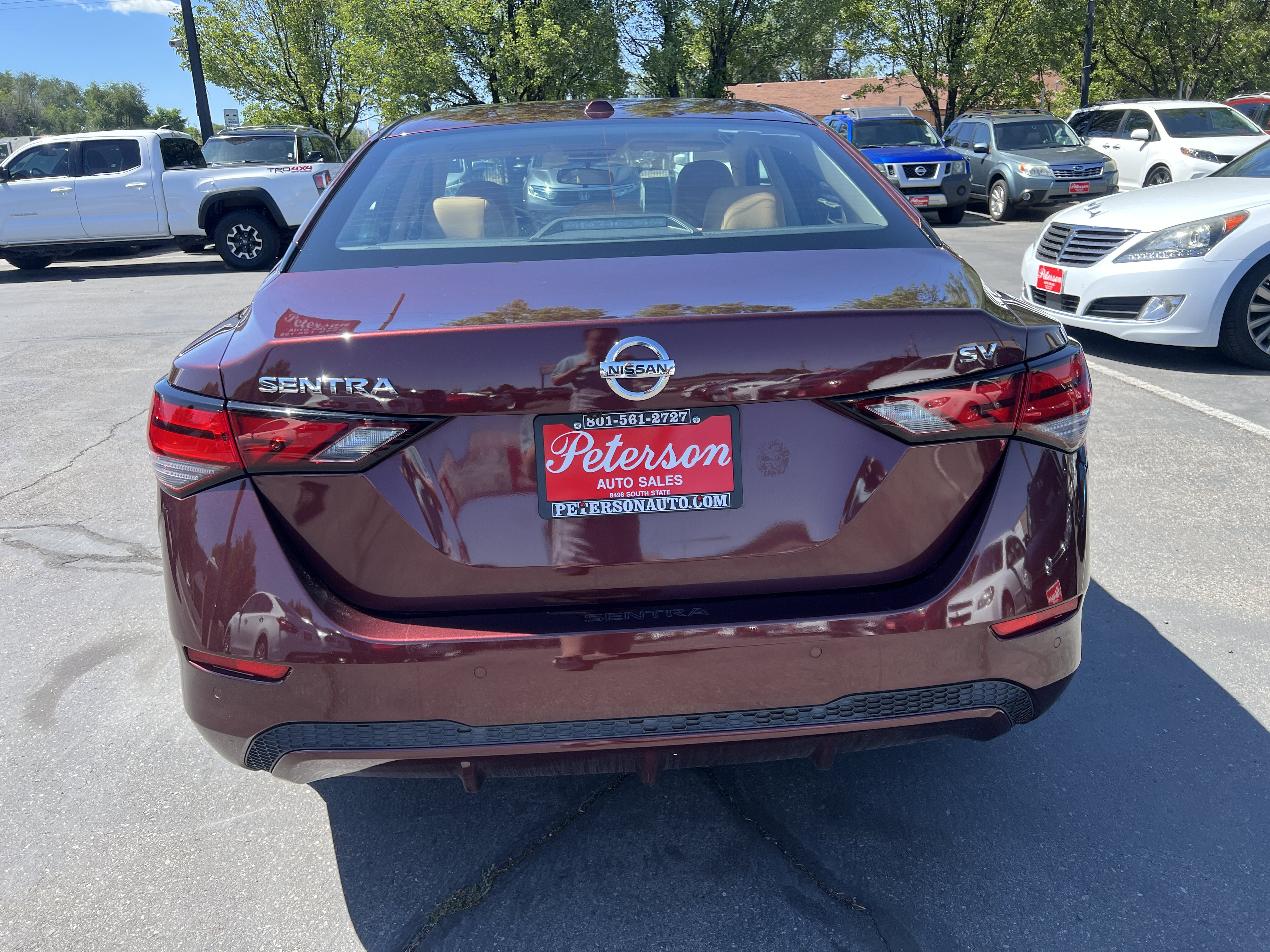Used 2021 Nissan Sentra SV w/ SV Premium Package FWD image 8