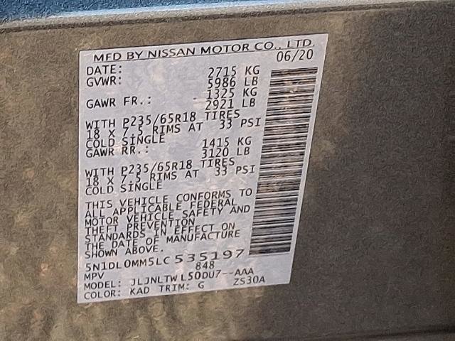 Certified 2020 INFINITI QX60 Luxe w/ Essential Package image 27