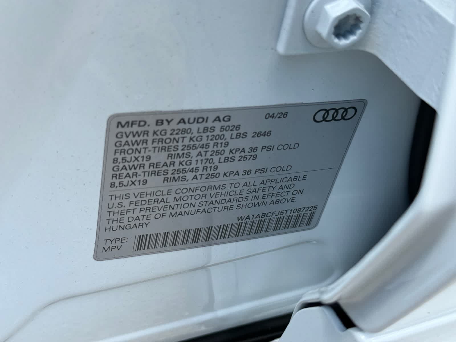 New 2026 Audi Q3 quattro 2.0T AWD/4WD image 25