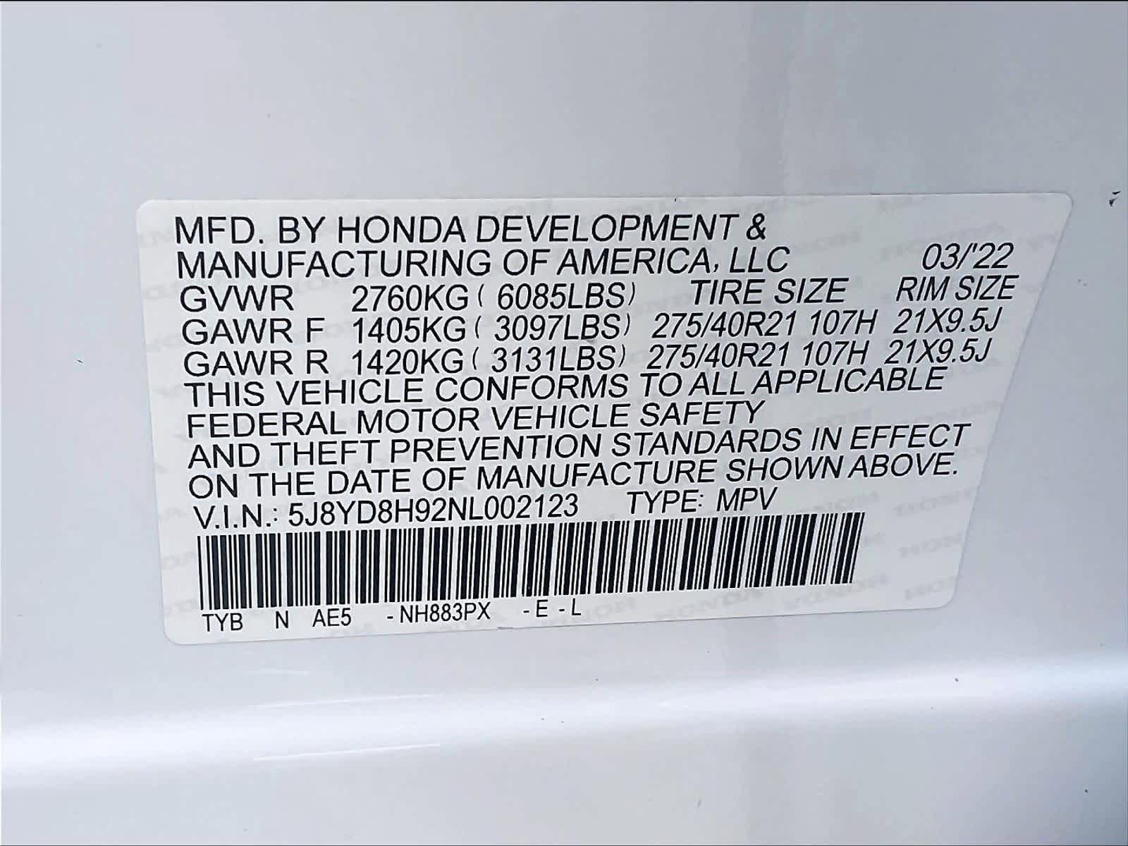 Used 2022 Acura MDX Type S image 33