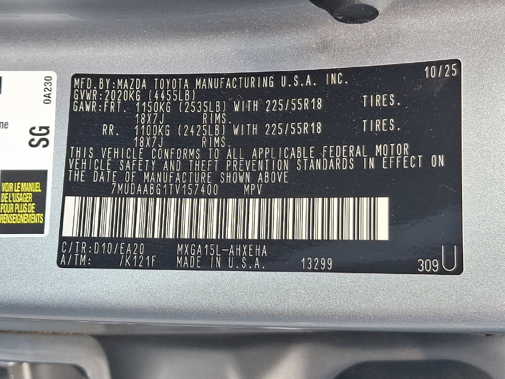 Used 2026 Toyota Corolla Cross XLE w/ Convenience Package AWD/4WD image 28