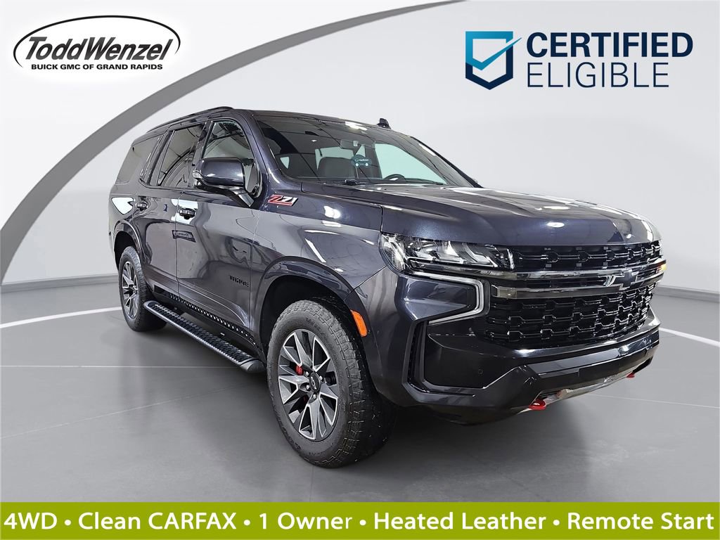 Certified 2022 Chevrolet Tahoe Z71 w/ Z71 Off-Road Package AWD/4WD image 1