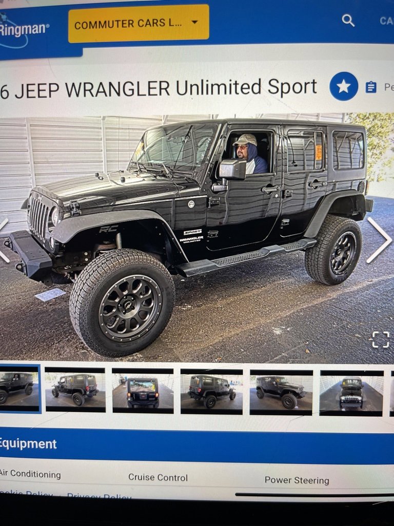 Used 2016 Jeep Wrangler Unlimited Sport w/ Max Tow Package