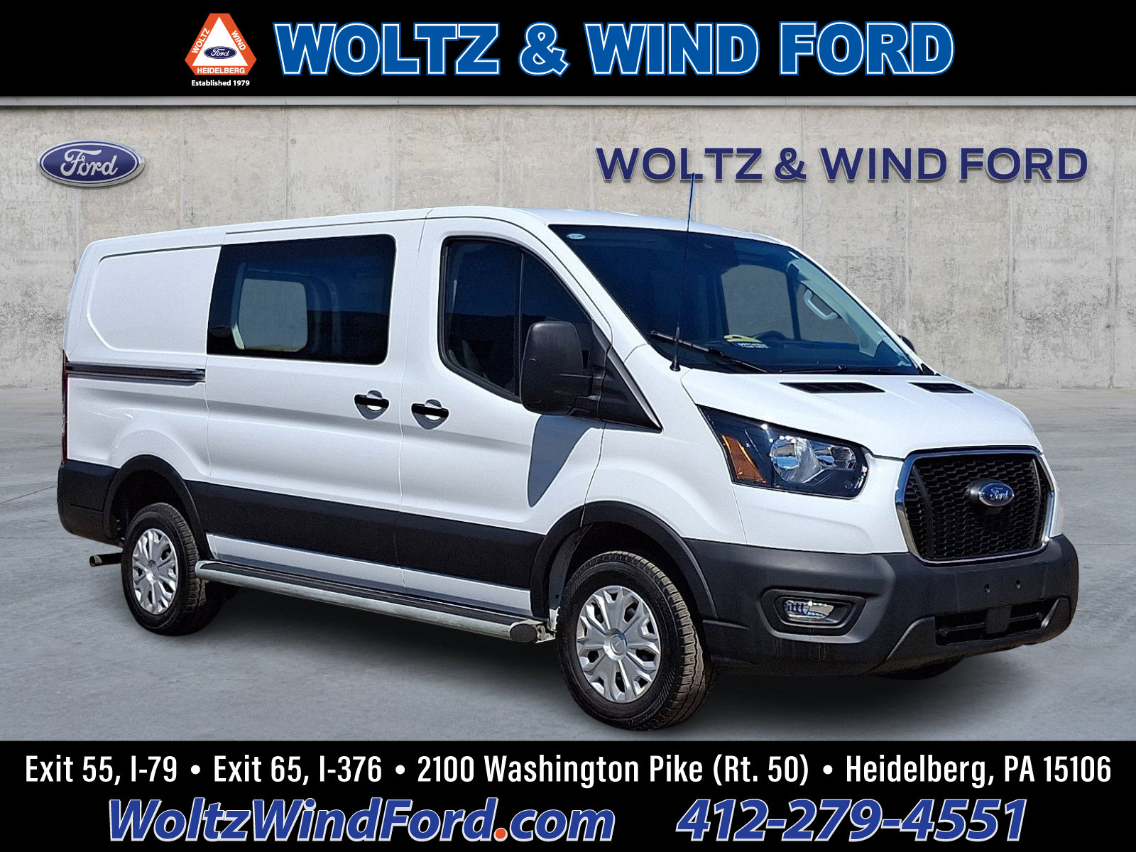 Certified 2024 Ford Transit 250 Low Roof w/ Exterior Upgrade Package
