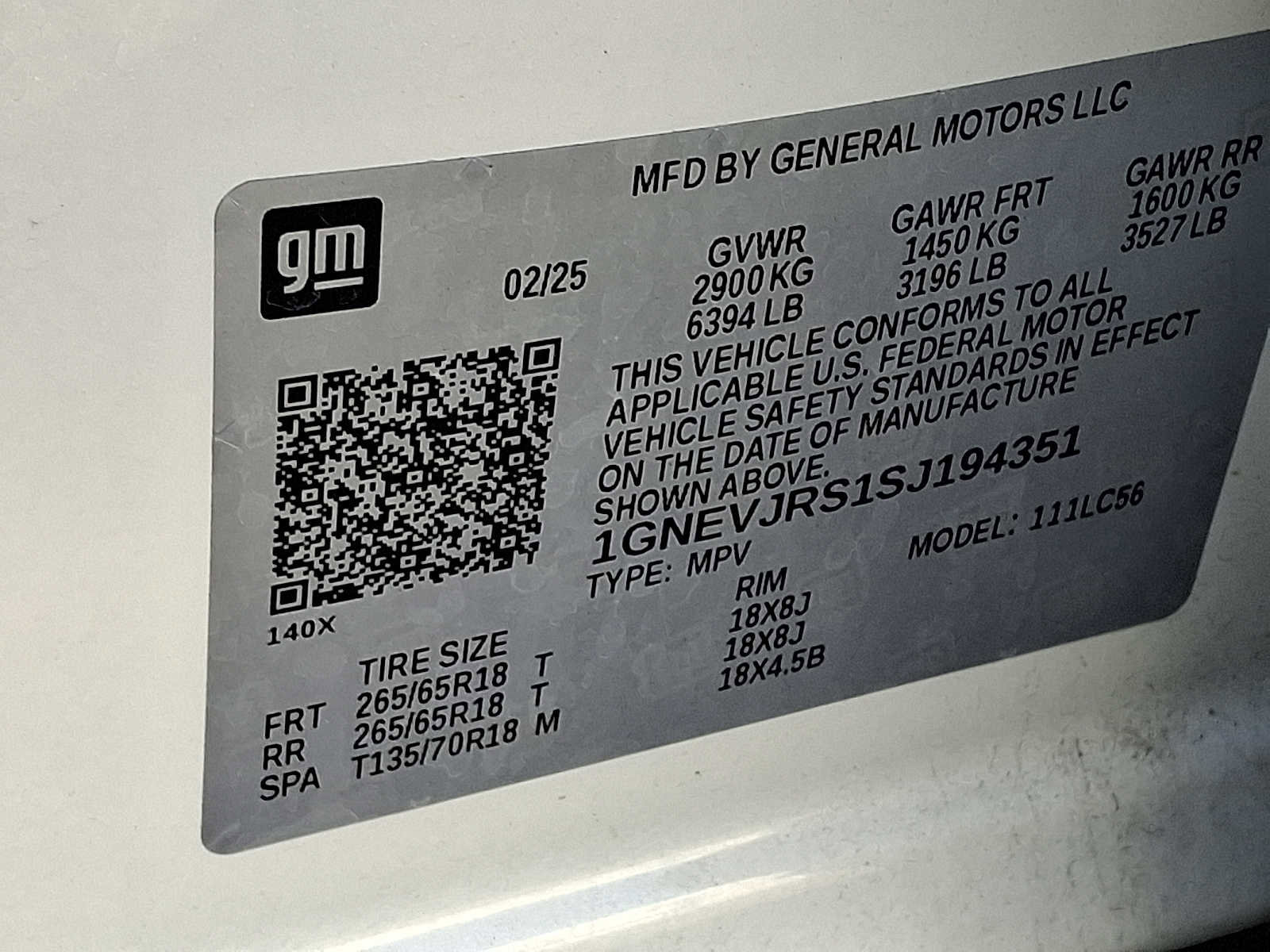 Certified 2025 Chevrolet Traverse Z71 w/ Enhanced Driving Package image 27