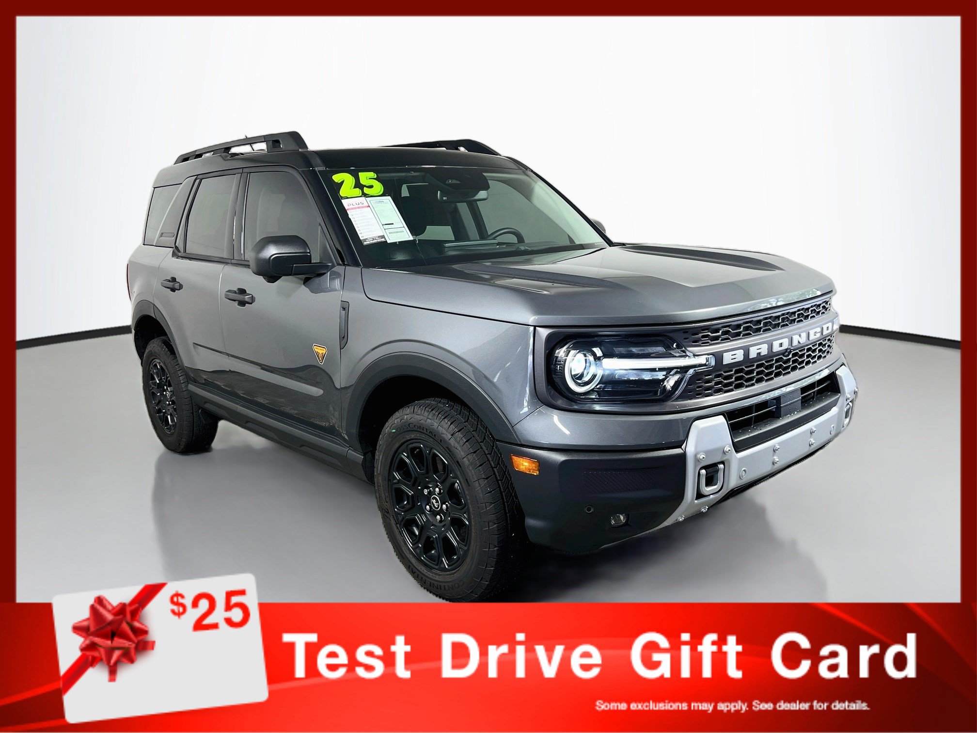 Used 2025 Ford Bronco Sport Badlands w/ Badlands Tech Package AWD/4WD image 1