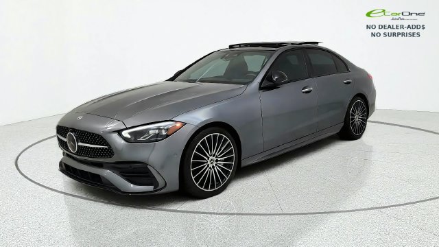 Used 2025 Mercedes-Benz C 300 Sedan w/ AMG Line w/ Night Package image 3