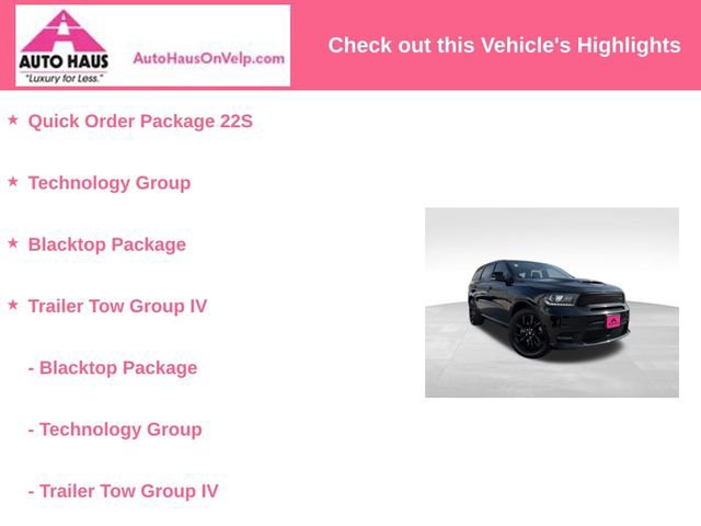 Used 2019 Dodge Durango R/T w/ Technology Group image 3