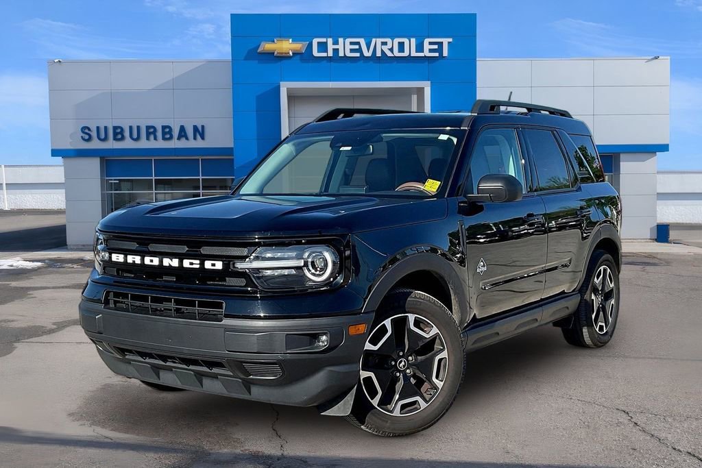 Used 2022 Ford Bronco Sport Outer Banks w/ Tech Package AWD/4WD video 1
