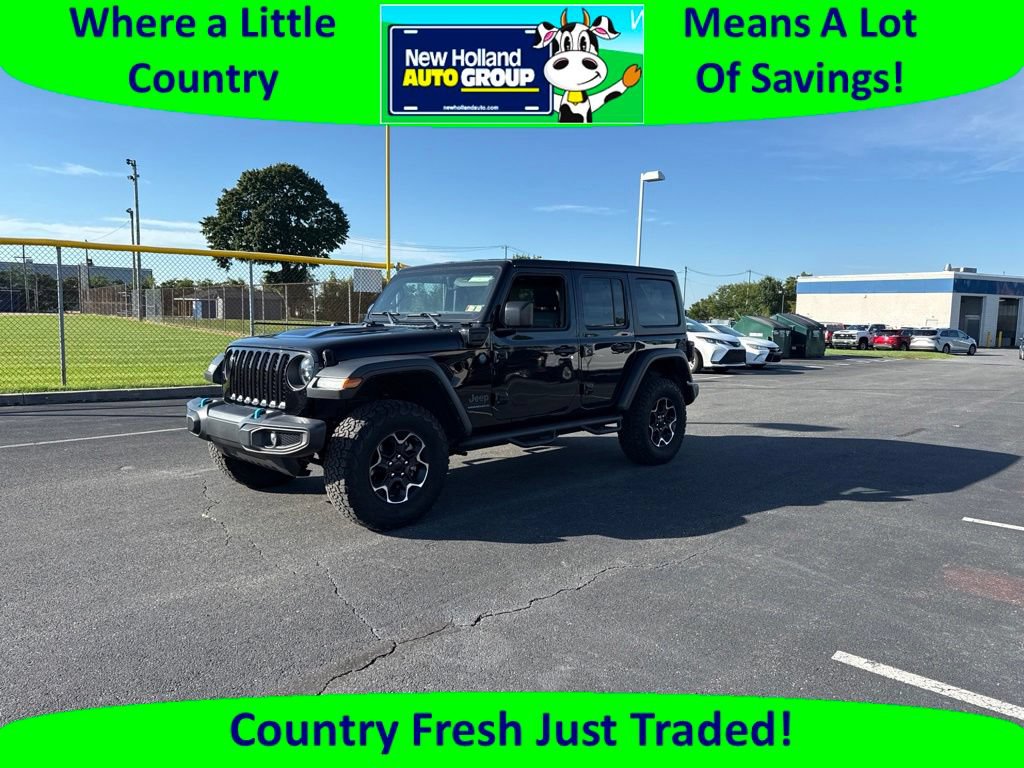 Certified 2023 Jeep Wrangler Unlimited Rubicon 4xe w/ Cold Weather Group
