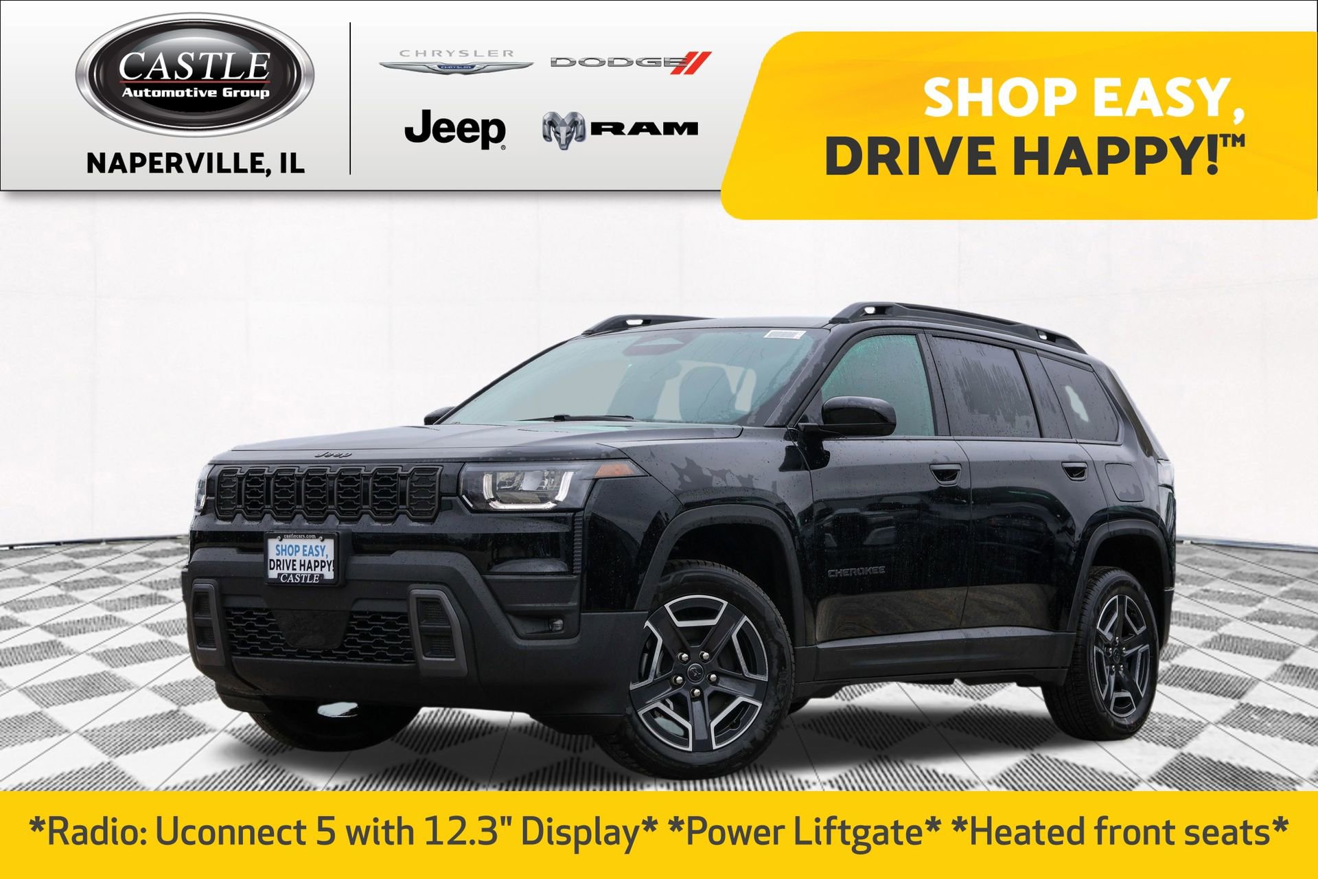 New 2026 Jeep Cherokee Laredo AWD/4WD image 1