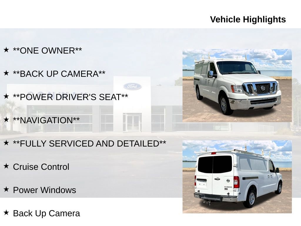 Used 2012 Nissan NV 2500 SV w/ Technology Pkg image 6