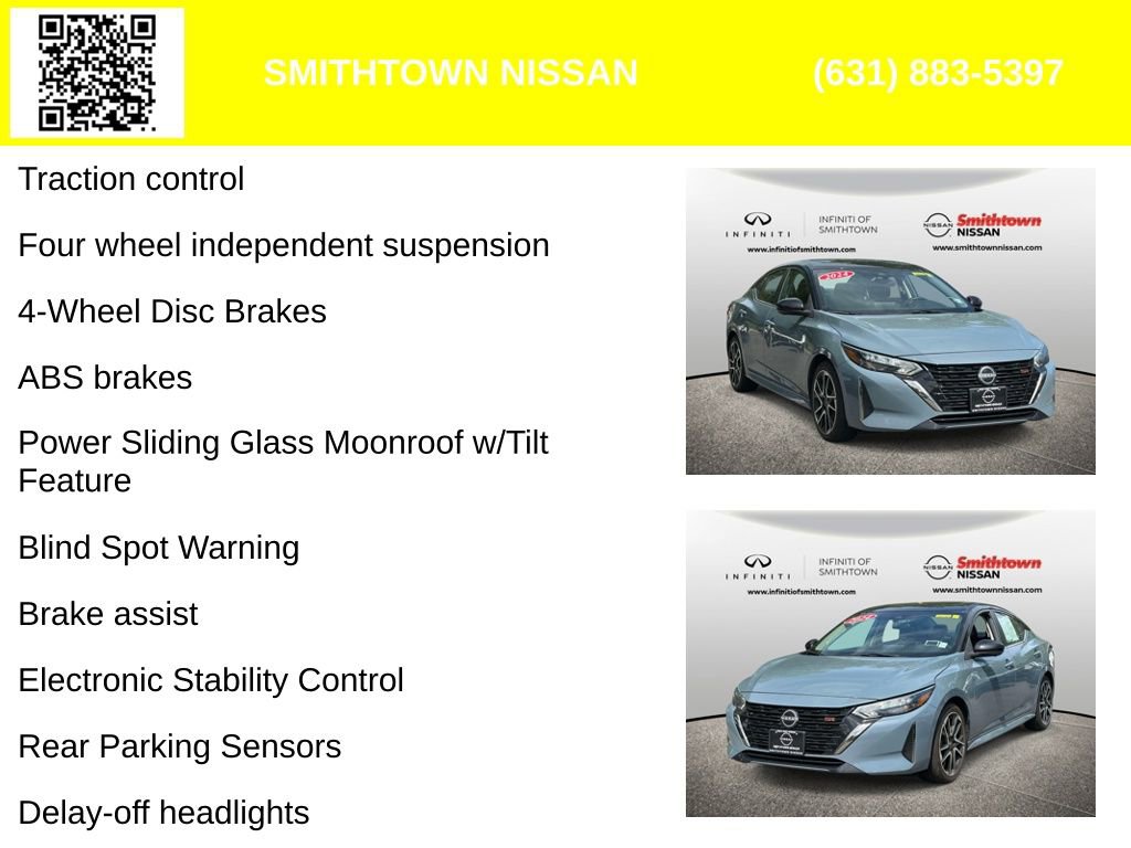 Used 2024 Nissan Sentra SR w/ SR Premium Package FWD image 8